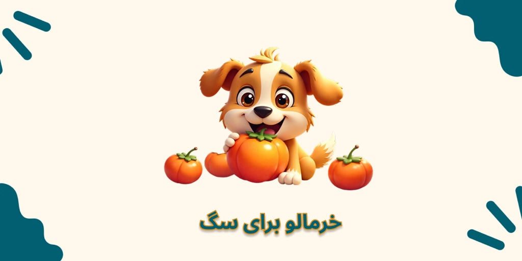 خرمالو برای سگ